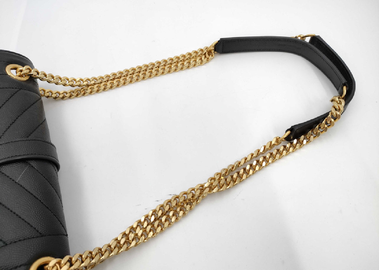 Saint Laurent (YSL) Envelope Medium Bag – Excellent Condition – Authentic-Retail $3,150+